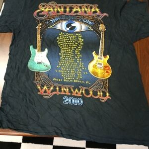 Santana 2010 Tour T-Shirt